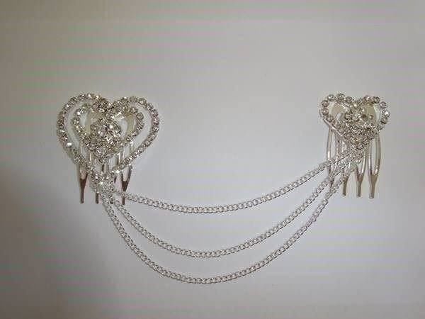 Accessori per capelli: Neu: Haarschmuck mit echtem Strass – Nuovo (secondo la descrizione) da Zofingen venduto da Justizia_01 3
