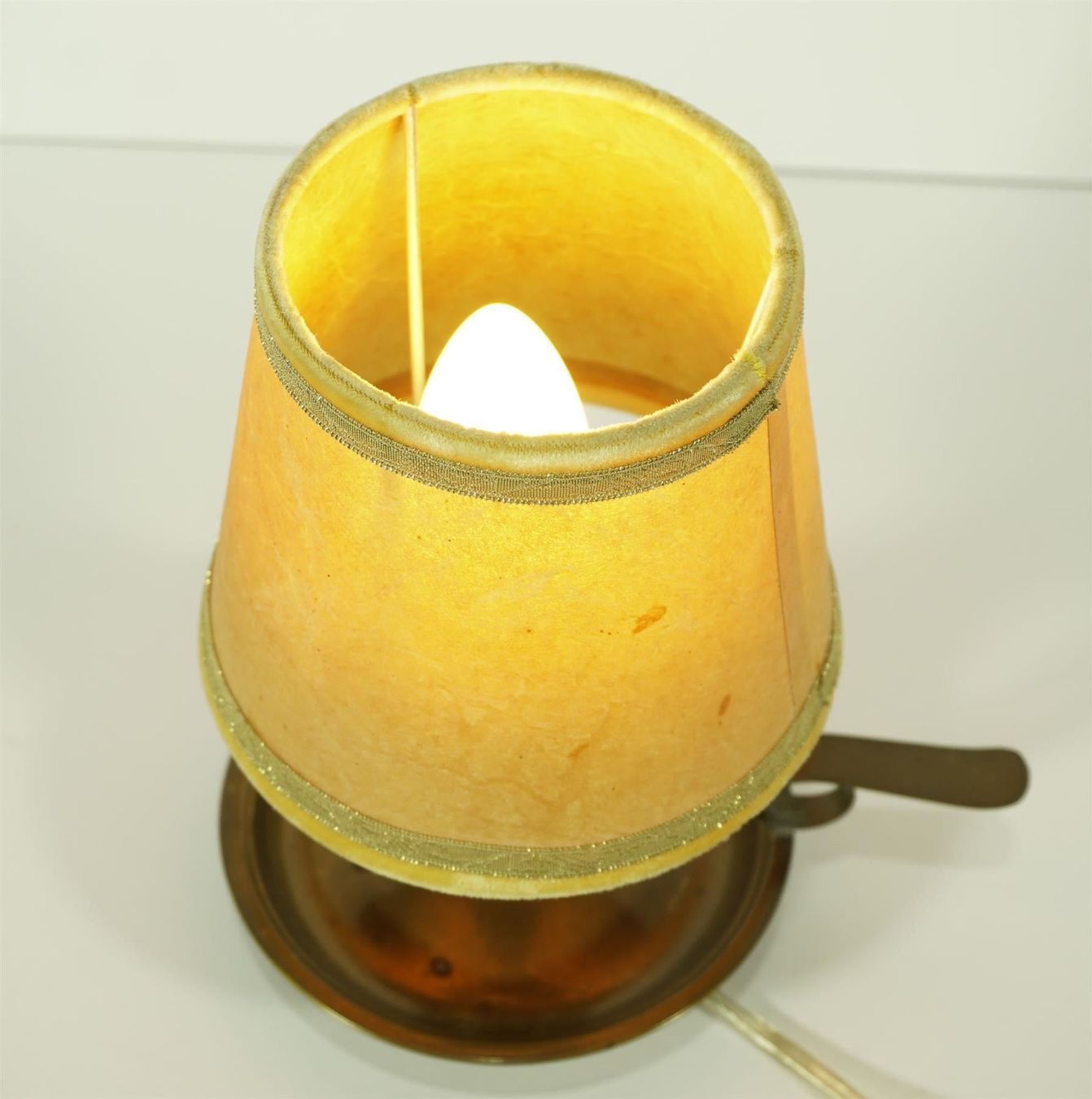 Lampade: originelles Vintage Messing Lämpli – Usato da Meggen venduto da Brockitare 3