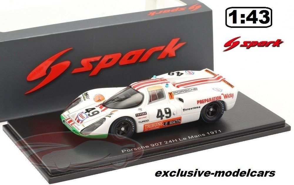 24 heures du Mans 1971 - Porsche 917 #17 - Plotes : Joseph Sffert