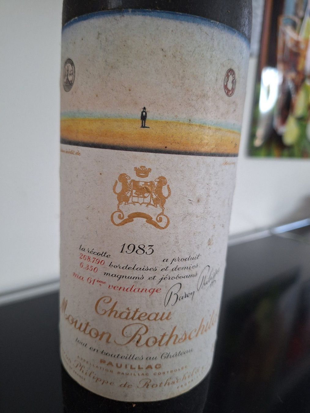Mouton Rothschild Vino: WEIN CHATEAU MOUTON ROTHSCHILD 1983 – Usato da Vernate venduto da gzi_z2lb 2