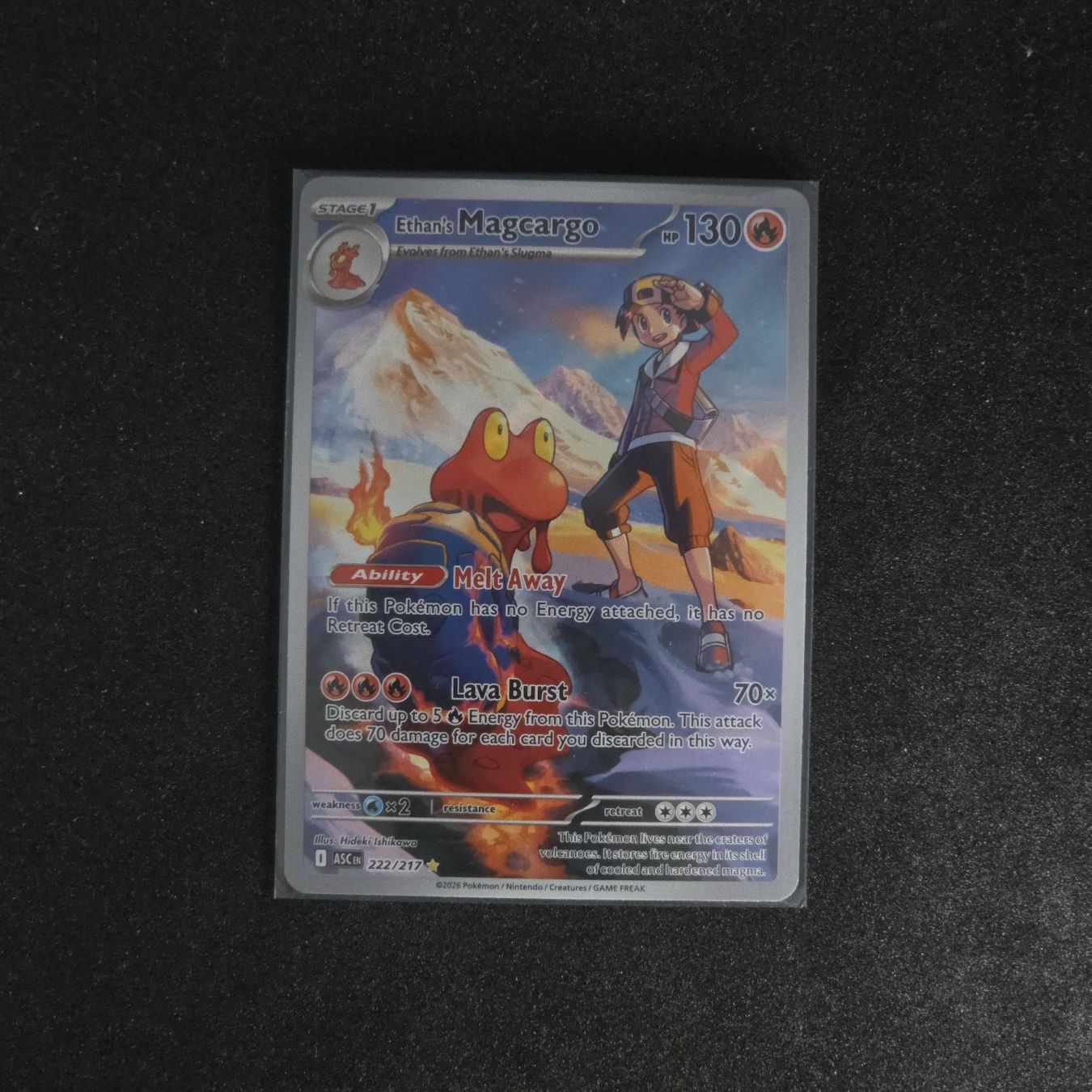 Pokémon Sammelbilder & Trading cards: Ethan's Magcargo (ASC 222) – Gebraucht aus St. Gallen von CardZelo