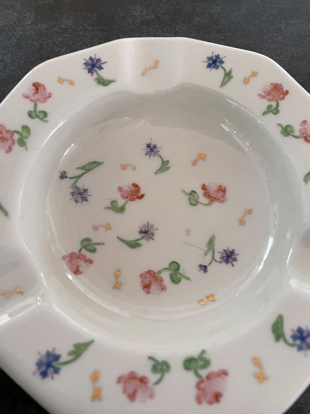 Aschenbecher: Ancien Cendrier Porcelaine Langenthal – Gebraucht aus Vallamand von Bricbracbroc82 3