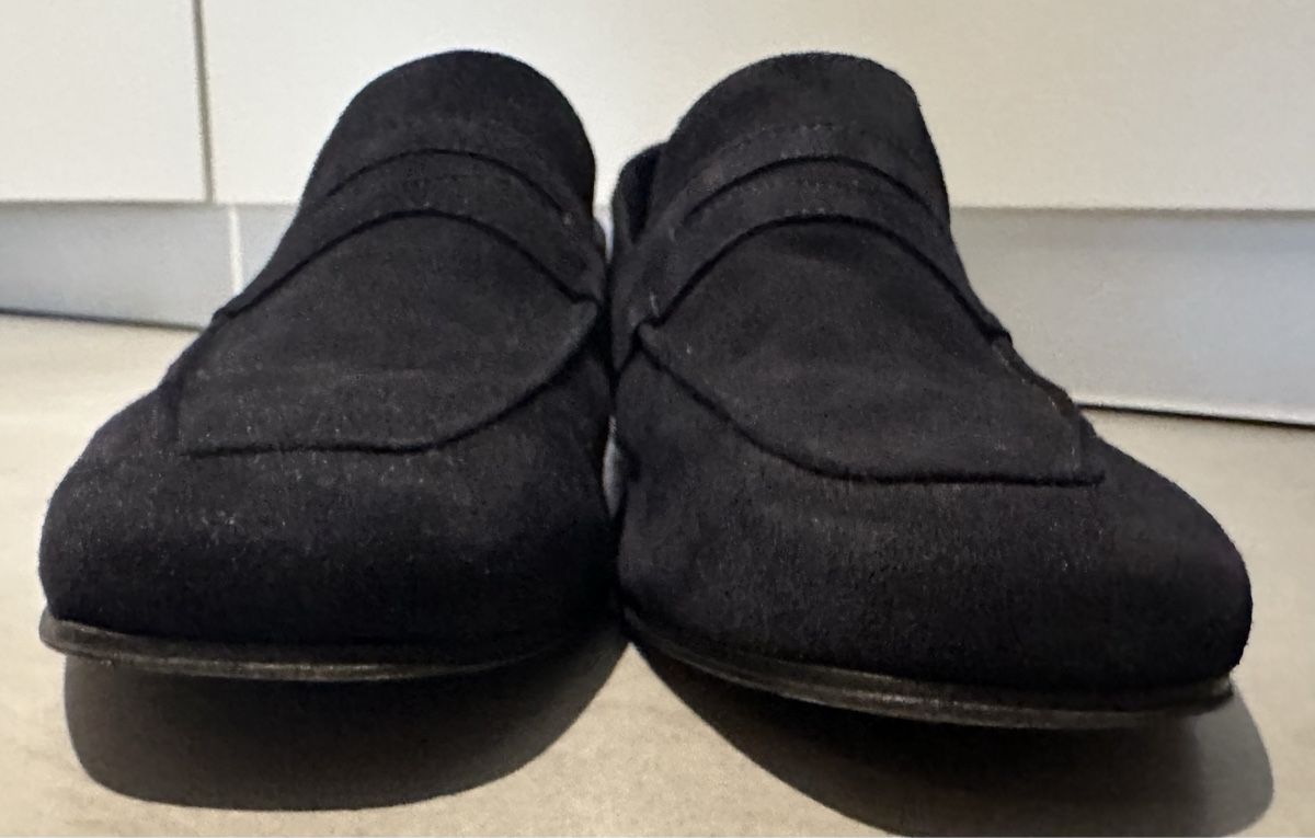 Scarpe da uomo: Pollini Loafer / Mokassins Wildleder blau 42.5 – Usato da Ostermundigen venduto da WatchTimist 2