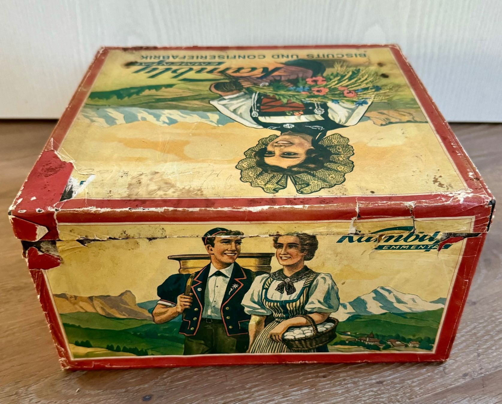 Kambly Barattoli: Alte Blechdose KAMBLY Biscuits – Usato da Rothrist venduto da Luckywinner 4