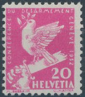 1932 - Abrüstungskonferenz - Abart - postfrisch **