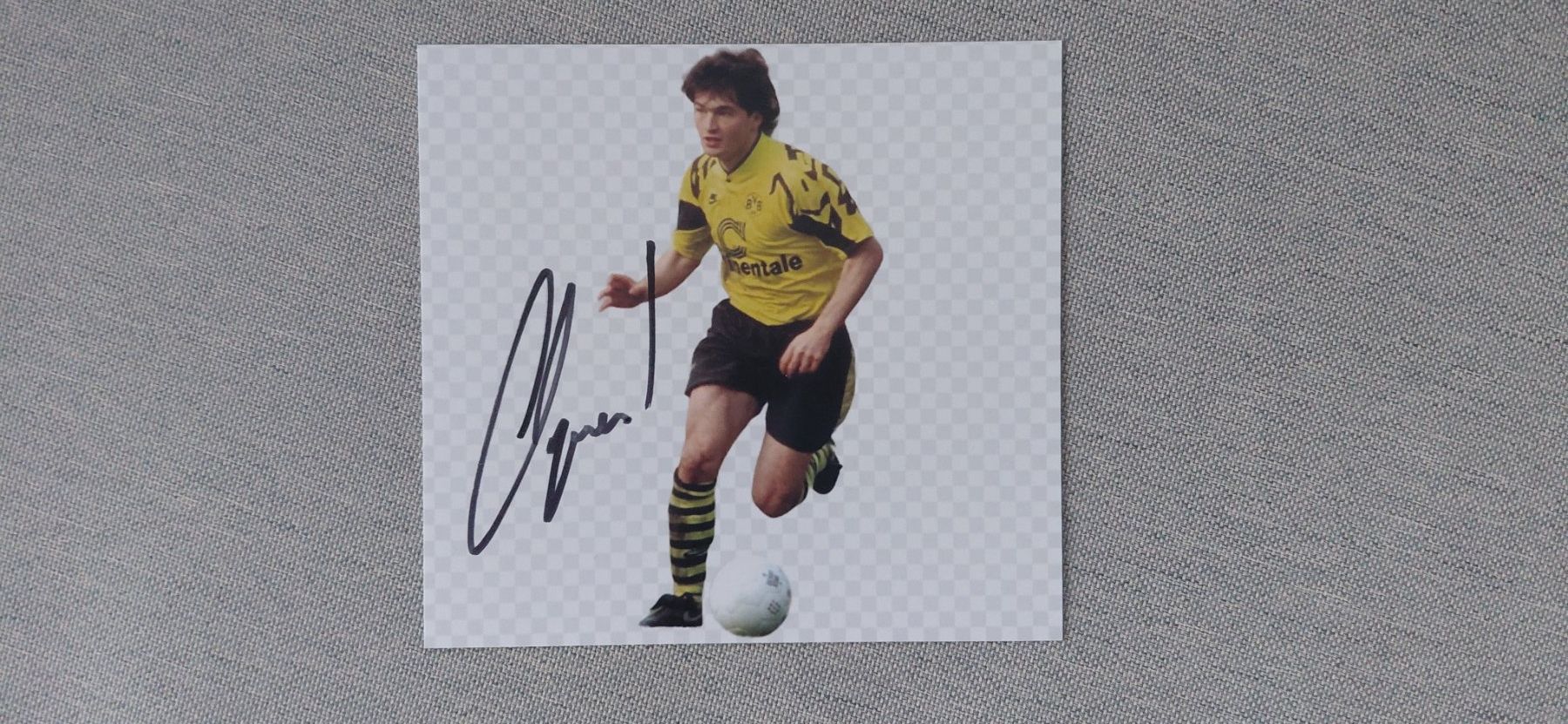 Autographes: Autogramm Stephane Chapuisat – D'occasion à Schmerikon par Olympia04