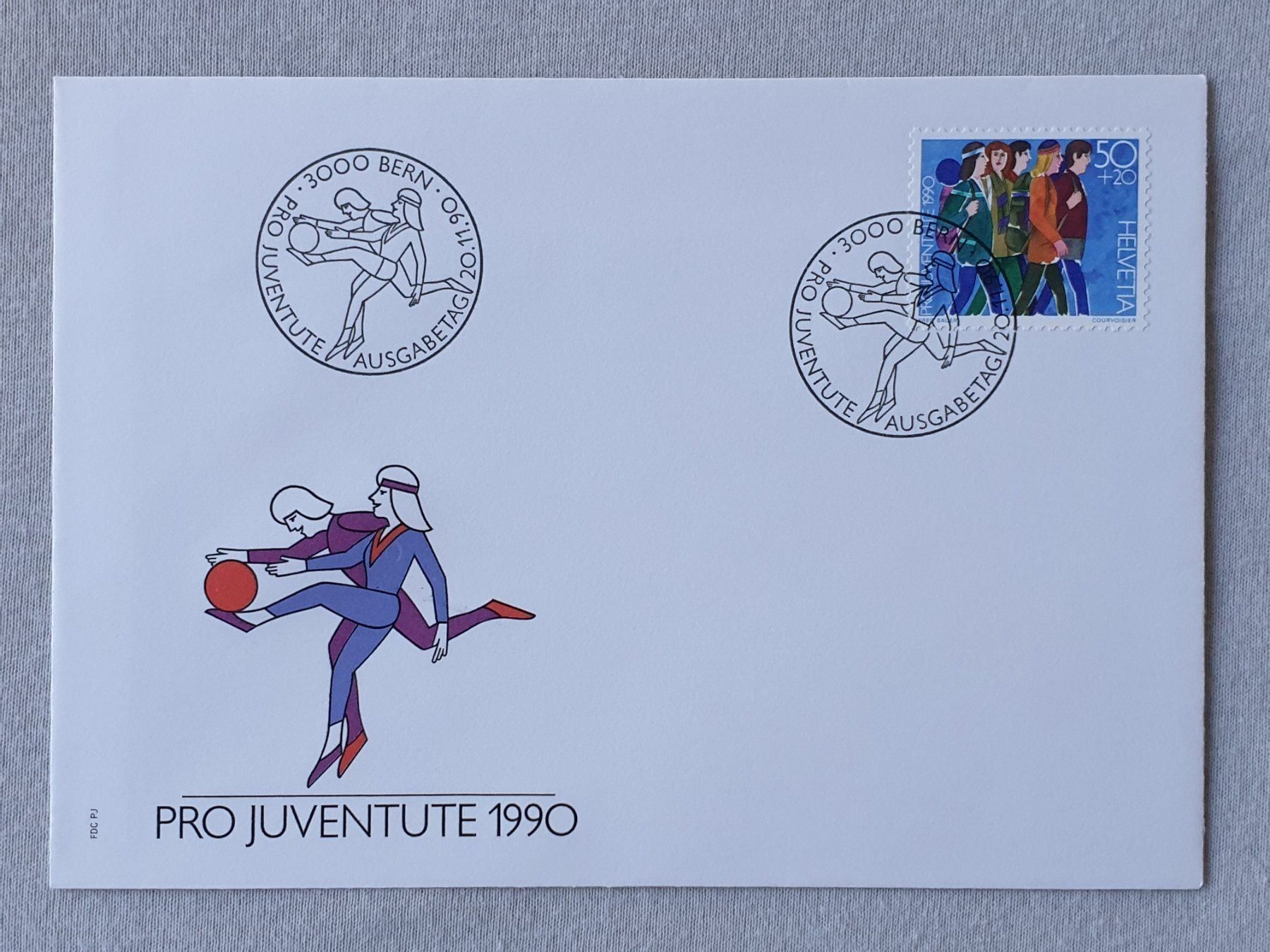 Tutti i francobolli: (191) Pro Juventute 1990 mit ET Stempel – Usato da Schwarzhäusern venduto da Inot3 4