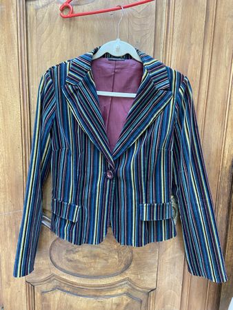 Veste KOSMIKA rayée Multicolore Made in Italy Taille S