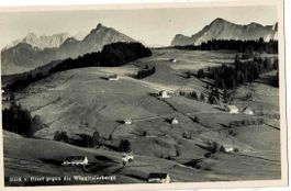 Etzel gegen die  Wäggitalerberge Sonnenberg 1924