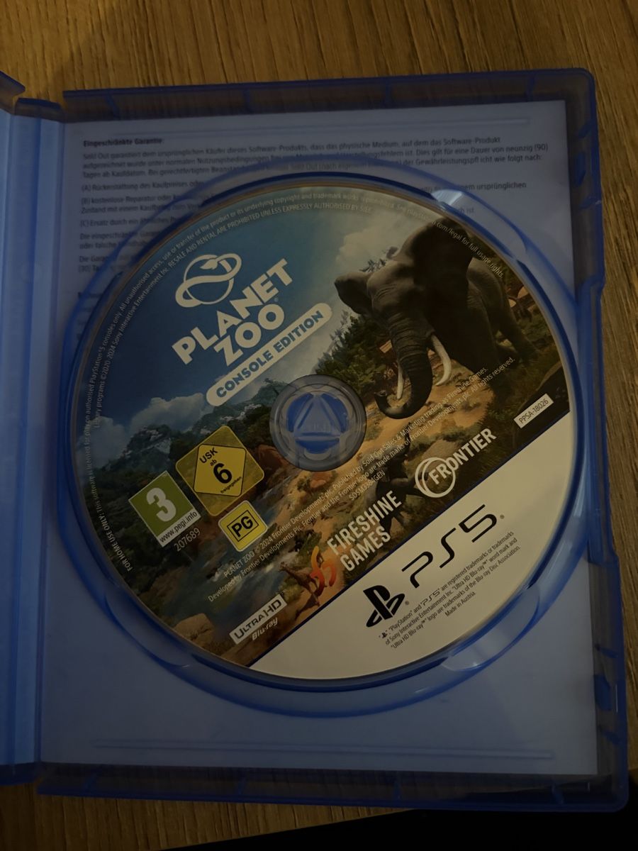 Spiele: Planet Zoo Console Edition PS5 – Neu (gemäss Beschreibung) aus Küblis von Marlon- 1