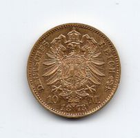 (1579) 10 Mark, Bayern 1873, top