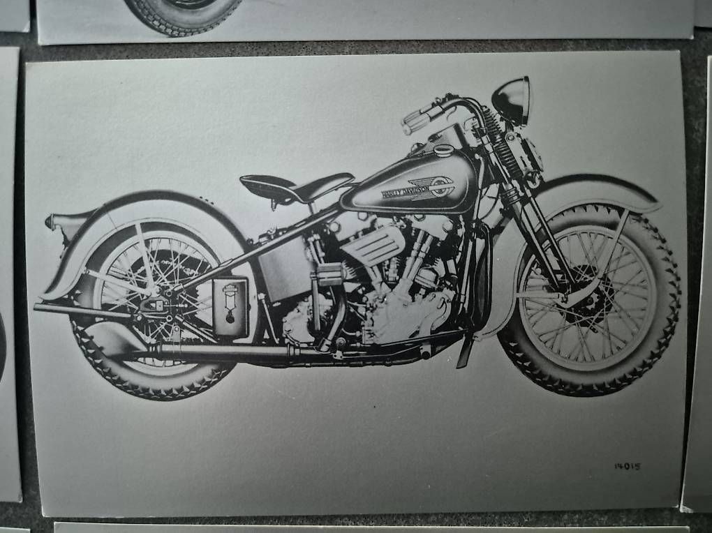 Chopper: Harley Bobber Chopper Sammelkarten – Usato da Landquart venduto da Stedii 3