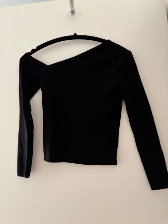 T-shirt, noir, taille M.
