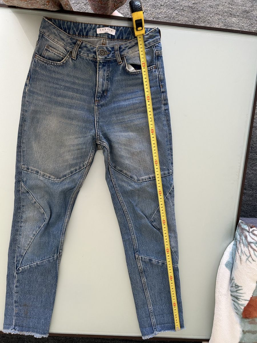 Sandro Hosen: Sandro, jean taille haute, taille 36, coupe tendance! – Gebraucht aus Morges von cat_6cm9 5