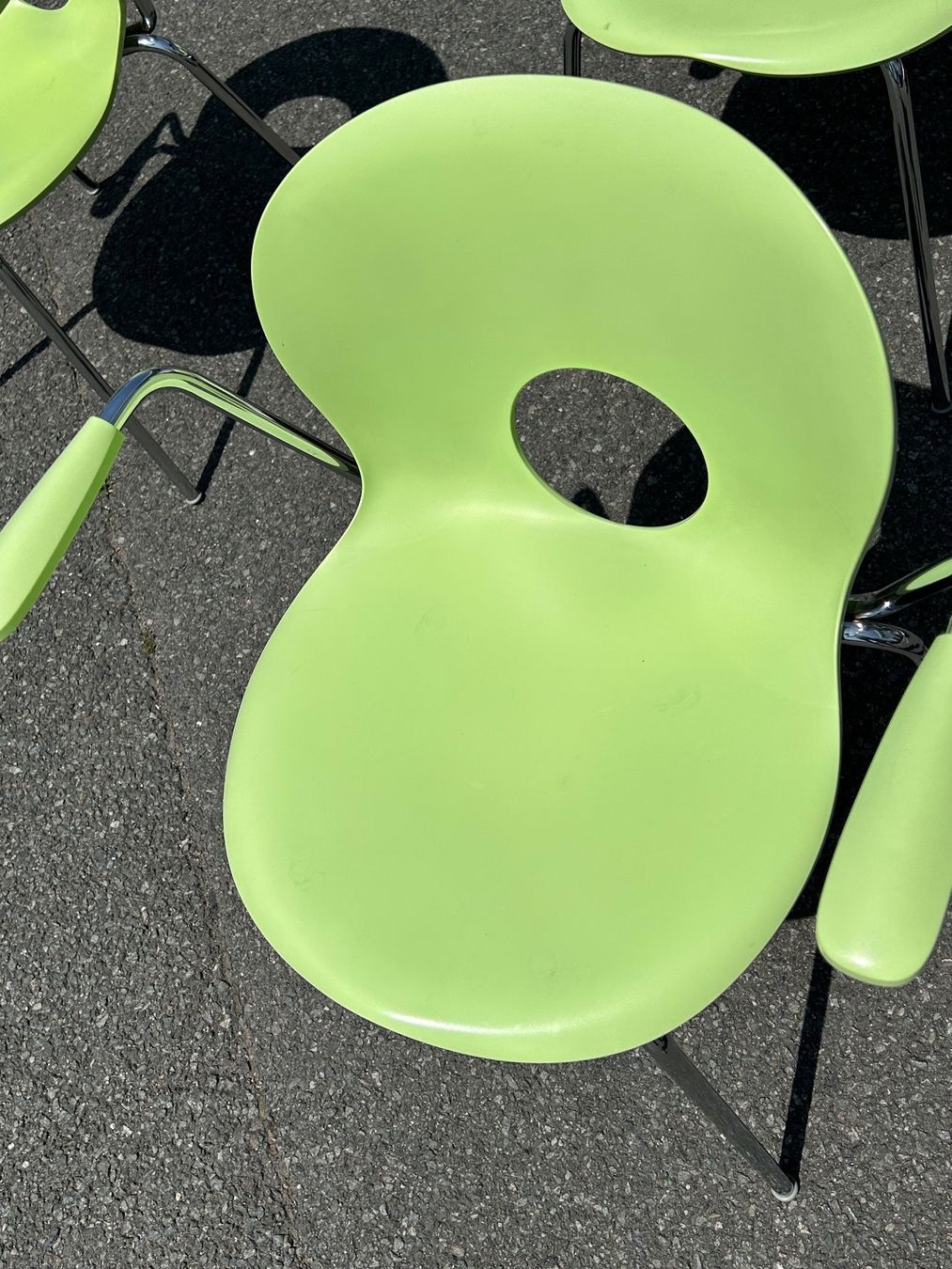 Sedie: Très bel ensemble de 4 chaises Raul BARBIERI Ed. Rexite – Usato da Roche VD venduto da luc_jwm5 5