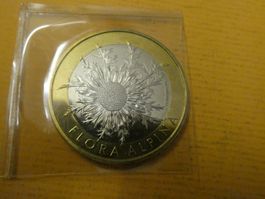 Schweiz 2018, 10 Franken  stempelglanz - Distel