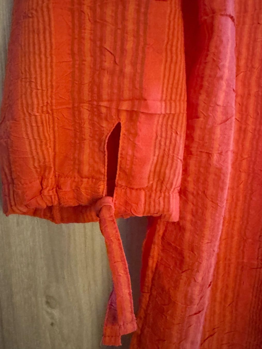 Camicette: Chemisier rayé orange vif - Taille L - Chic! – Usato da Pampigny venduto da nouveau11 2