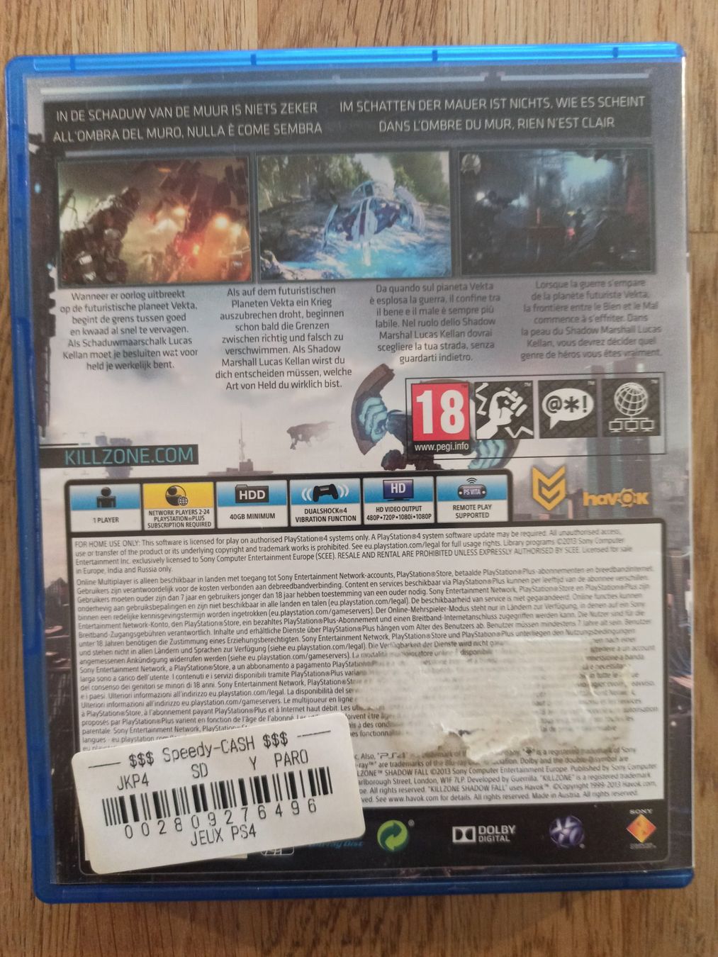 Jeux: Killzone Shadow Fall PS4 / PS5 – D'occasion à Oberweningen par mar_87mx 1
