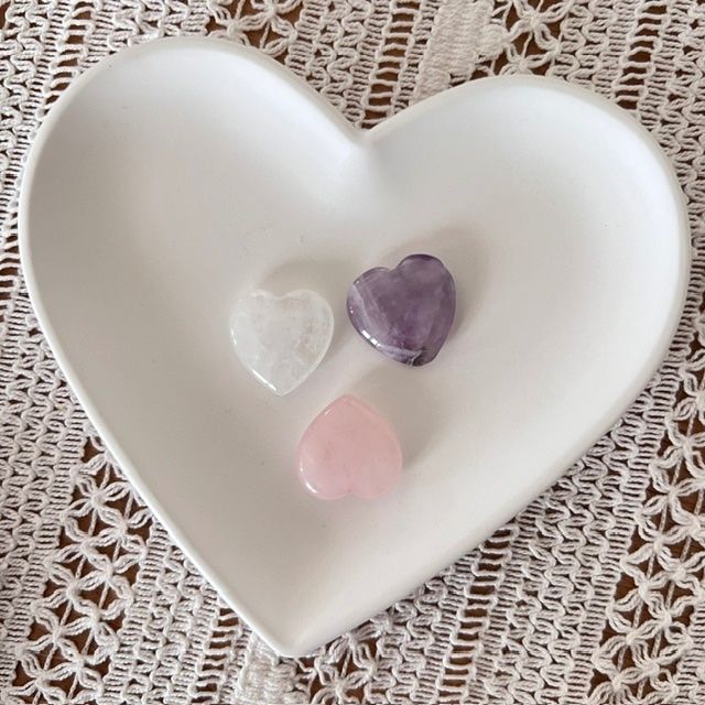Mineralien & Heilsteine: Petit coeur en améthyste – Neu (gemäss Beschreibung) aus Pully von sunaddict 2
