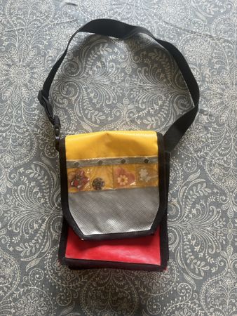 Colourful Handmade Shoulder Bag - Unique & Eye-catching!