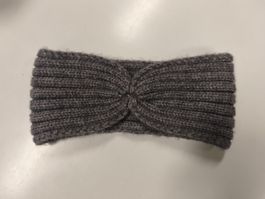 Stirnband grau