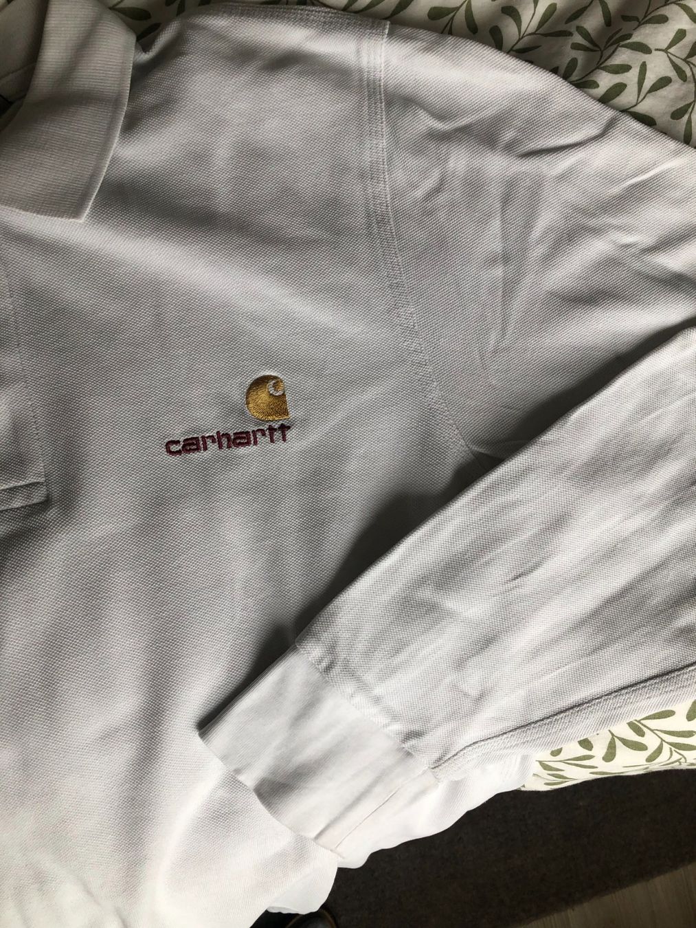 Carhartt Magliette Polo: pull polo carhartt blanc – Usato da Münsingen venduto da we_zo 2