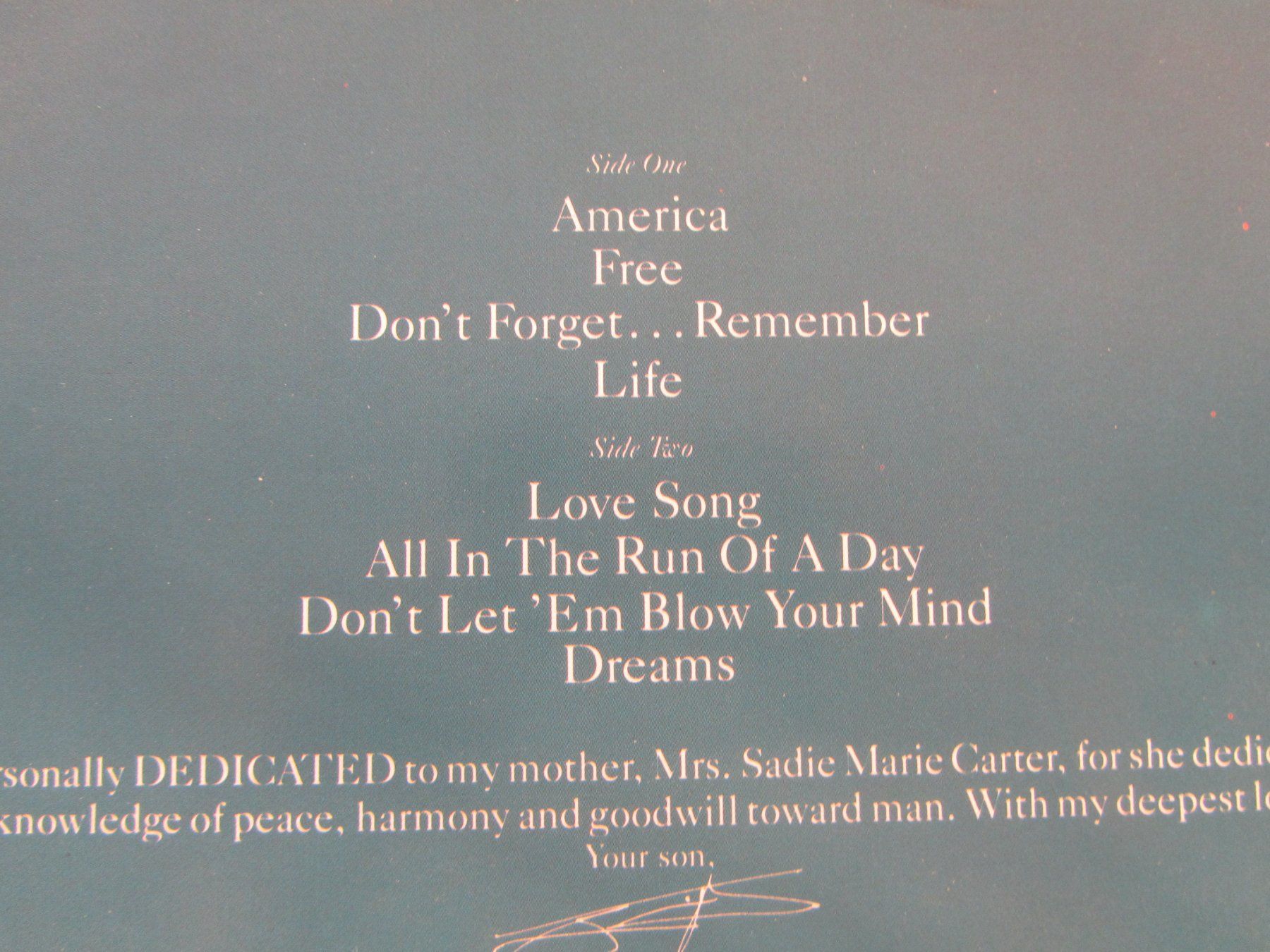 Dischi in vinile: Barry White - Dedicated - Vinyl LP Platte – Usato da Seengen venduto da mikelele 4
