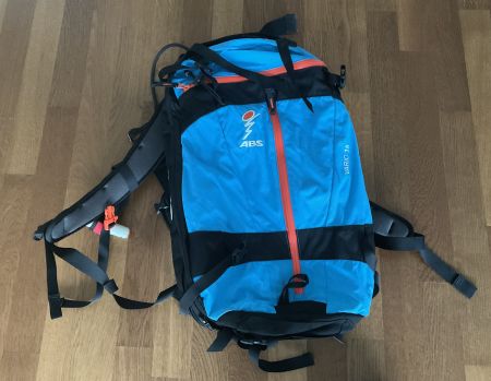 ABS Vario 15L, Lawinenrucksack, Türkis/Schwarz, Grösse L