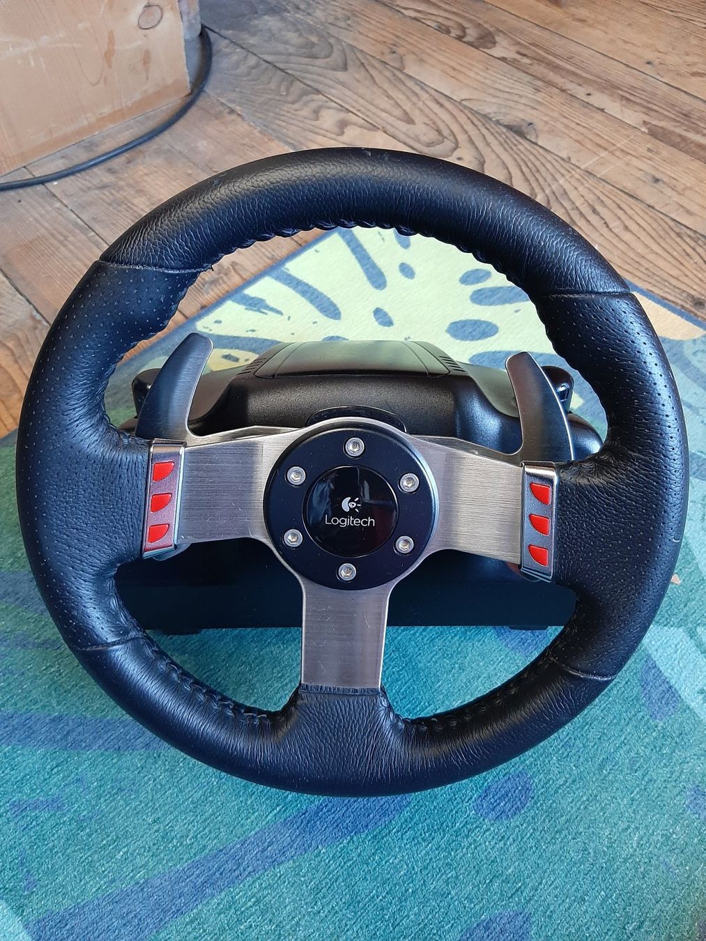 Logitech Controller: Logitech G27 Lenkrad und Pedale – Usato da Zürich venduto da Chrishol 3