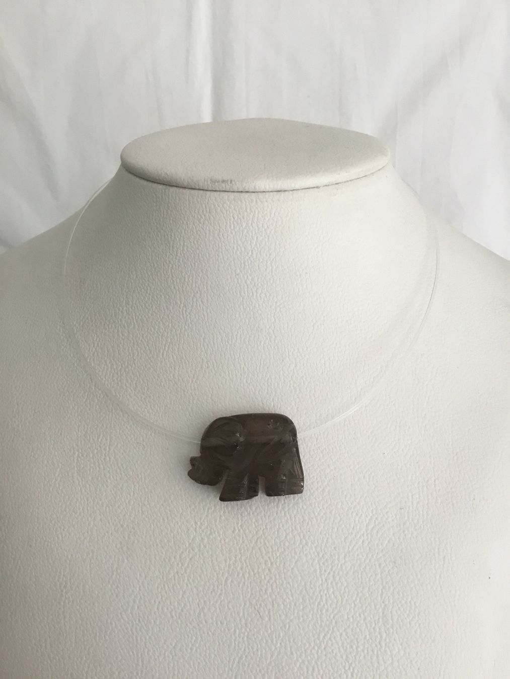 Minerali & Pietre curative: Anhänger Elefant Heilstein Rauchquarz – Nuovo e nell'imballaggio originale da Doppleschwand venduto da lapis106 1