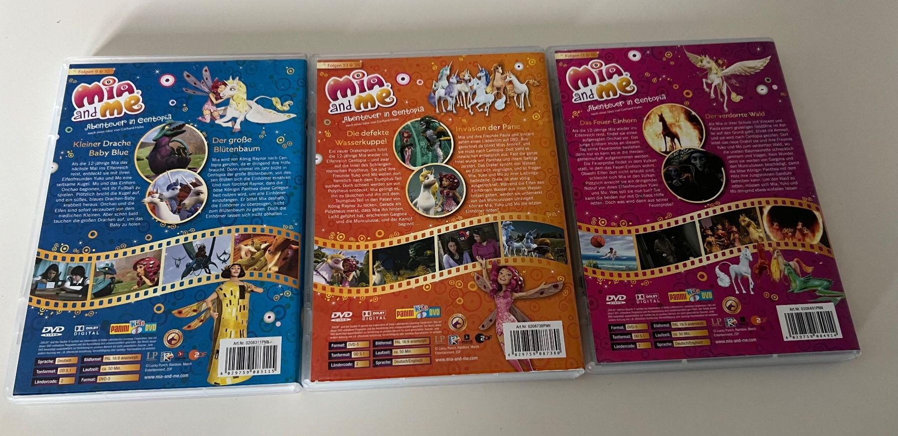 Tutti i DVDs: Mia and Me DVD Sammlung – Usato da Altstätten SG venduto da sheamus 1