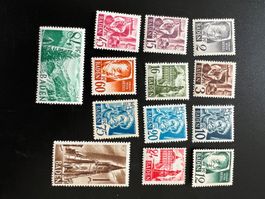 Franz. Zone Baden Mi. Nr. 1 - 13  Freimarken I * (4743)