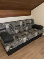 Bettsofa / Couch mit Staukasten, gemütlich & praktisch