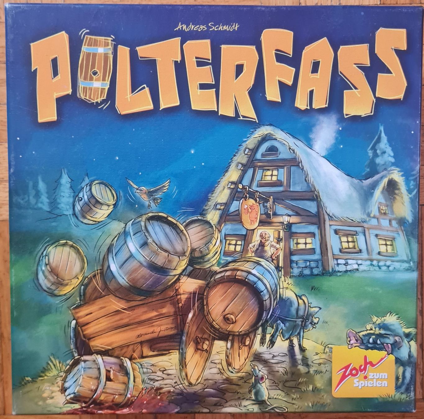 Spiele: Partyspiel "Polterfass" – Gebraucht aus Zürich von Desmond01