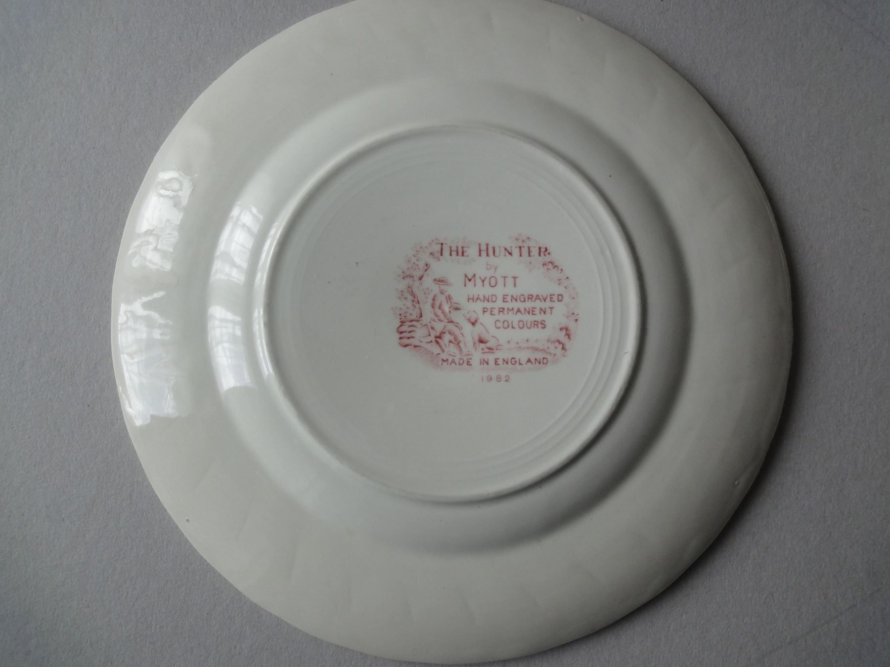 Assiettes: 2 Dessertteller Myott - The Hunter – D'occasion à Chur par omonia 3