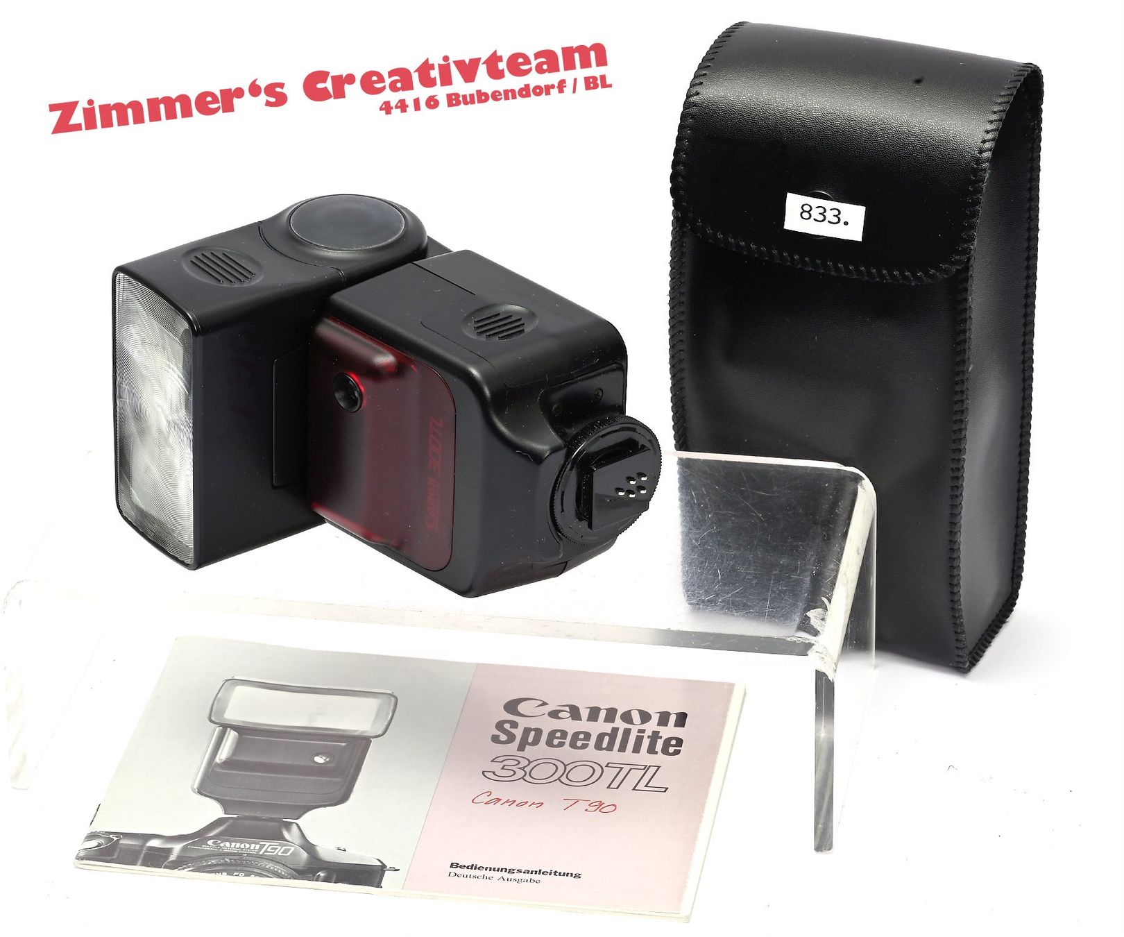 Canon Blitze: Canon Speedlite 300TL, Blitzgerät – Gebraucht aus Bubendorf von zimmers_creativteam