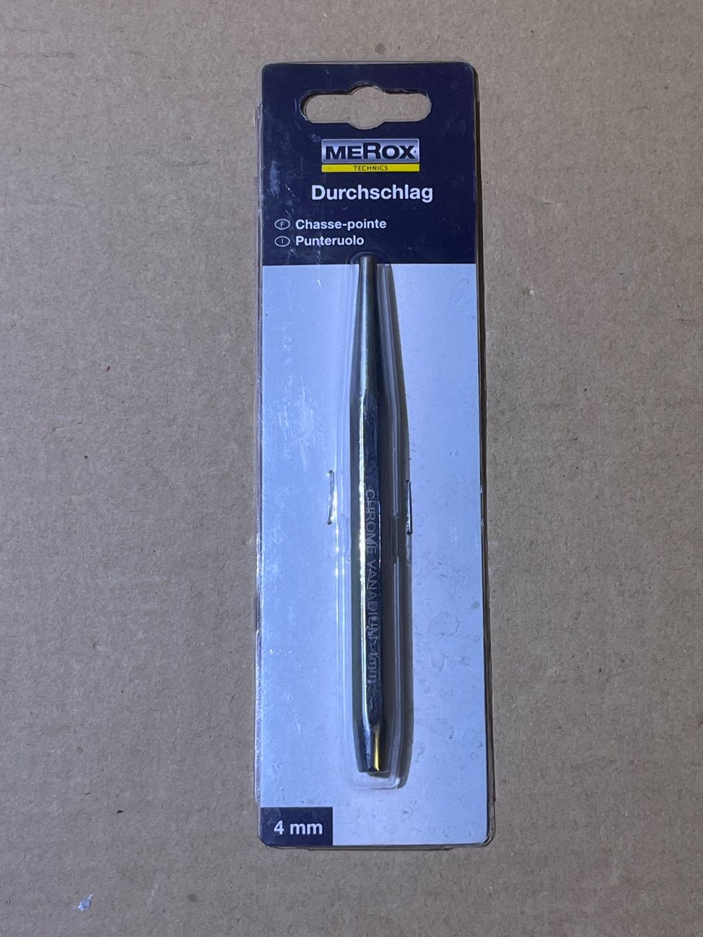 Tutti gli attrezzi: Merox Durchschlag 4mm – Nuovo e nell'imballaggio originale da Tann venduto da Mad_less