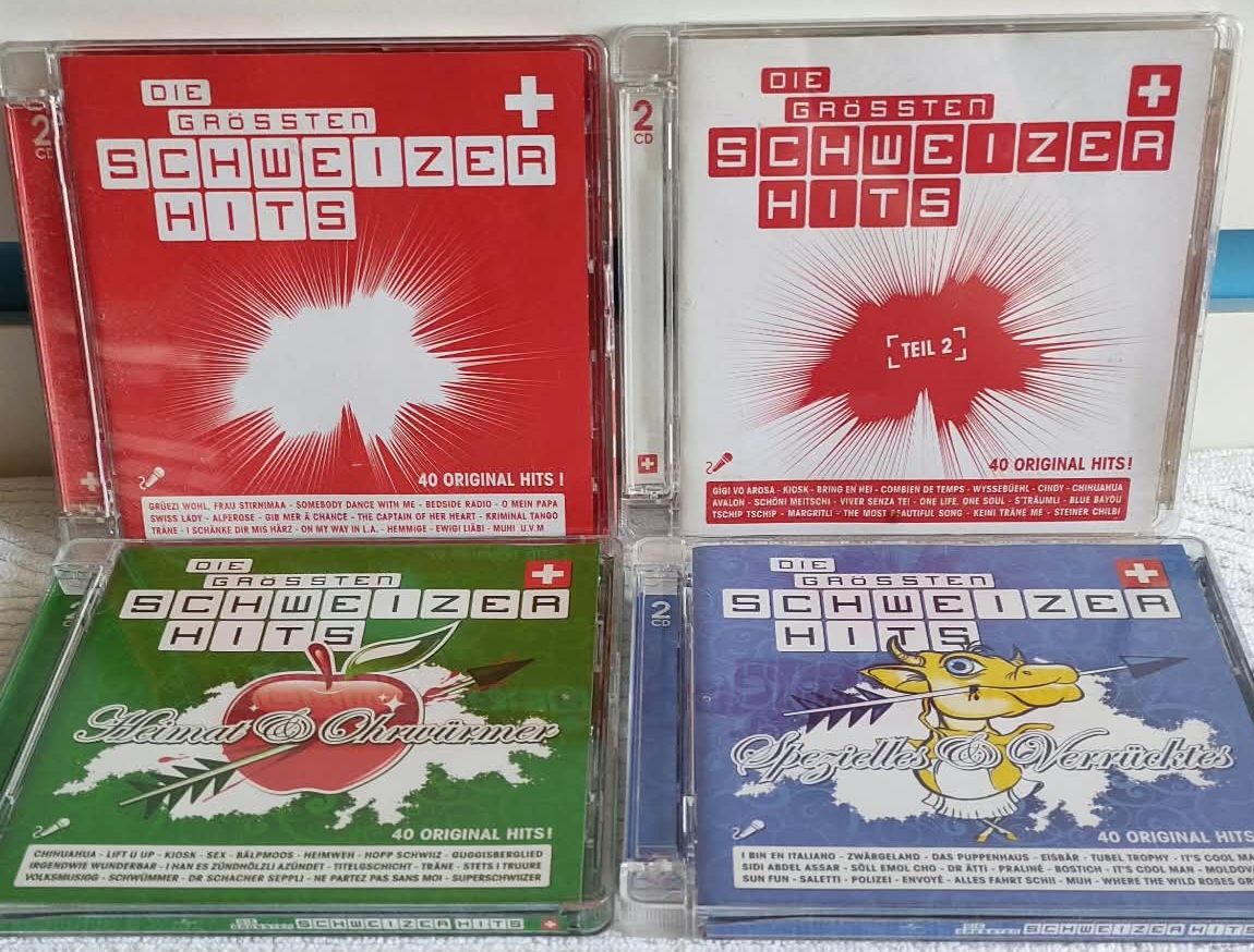CD: 8 Schweizer Hits CDs – Usato da Luzern venduto da Luzern_Energy