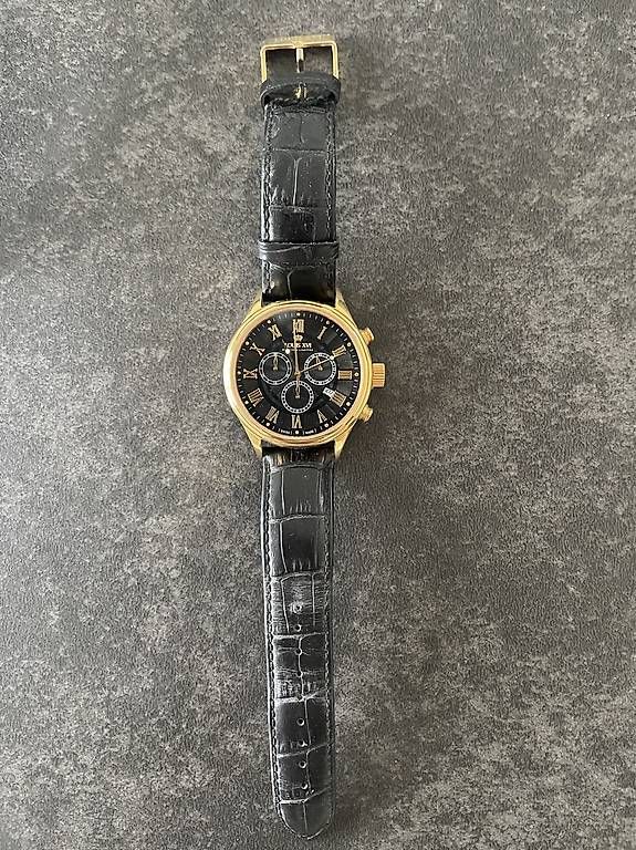 Orologi: Louis XVI Uhr / Schwarz - Gold – Usato da Kaiseraugst venduto da Davide_P 1