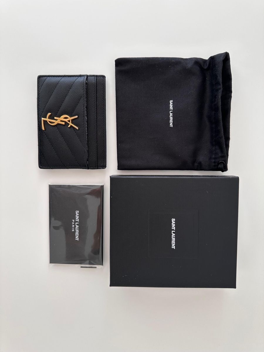 Altro in  Abbigliamento & Accessori: Saint Laurent Kartenetui Schwarz – Usato da Bülach venduto da roman334