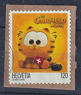 Tutti i francobolli: 2024 Garfield auf Papier – Usato da Arlesheim venduto da gaugi43