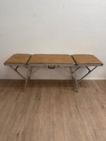 Klappbare Massageliege mit Aluminiumgestell Kunstlederbezug
