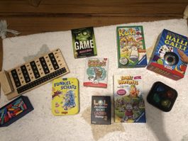 Spielesammlung Brettspiele Kartenspiele diverse guter Zustan