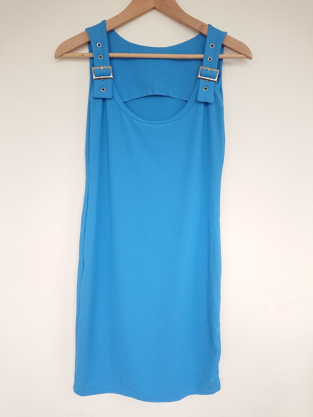 Vestiti: Damen Kleid Gr. S Blau – Usato da Hallau venduto da CHACLA