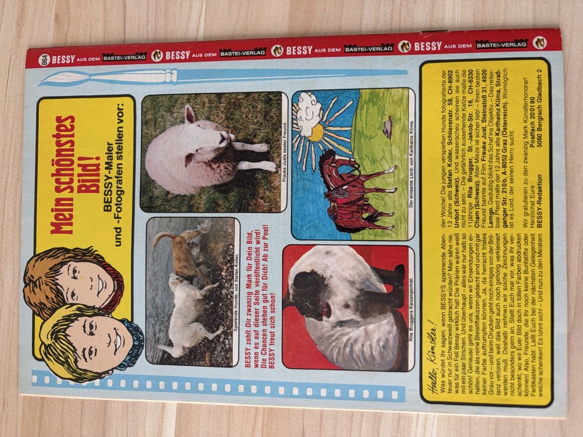 Fumetti: Bessy Bastei 1.Aufl. Heft 864 – Usato da Kehrsatz venduto da Raboy 1