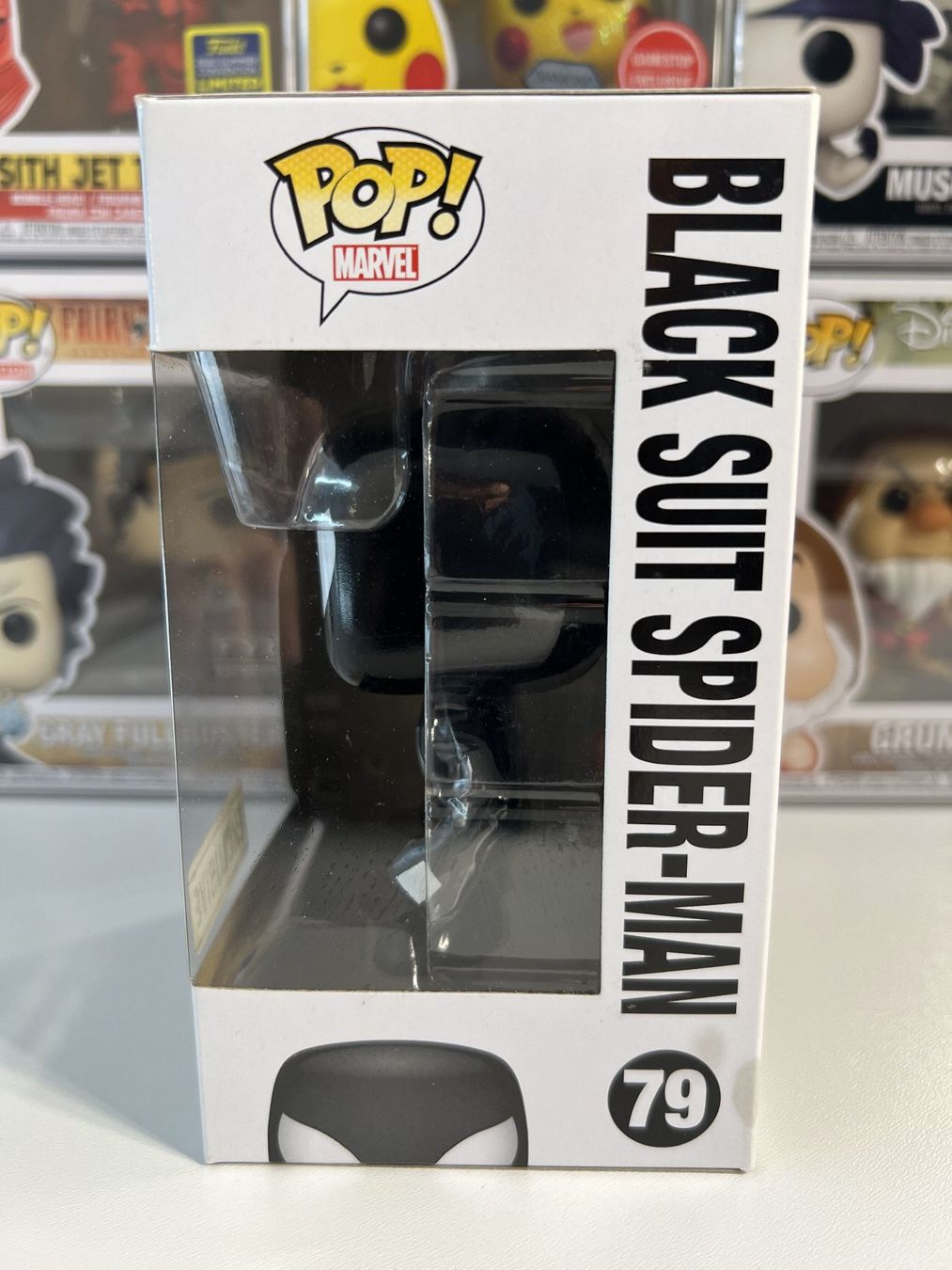 Funko Statuette: Funko POP! Marvel Spider-Man - Black Suit Spider-Man Limitée – Nuovo e nell'imballaggio originale da Le Mouret venduto da perfectbijou 3