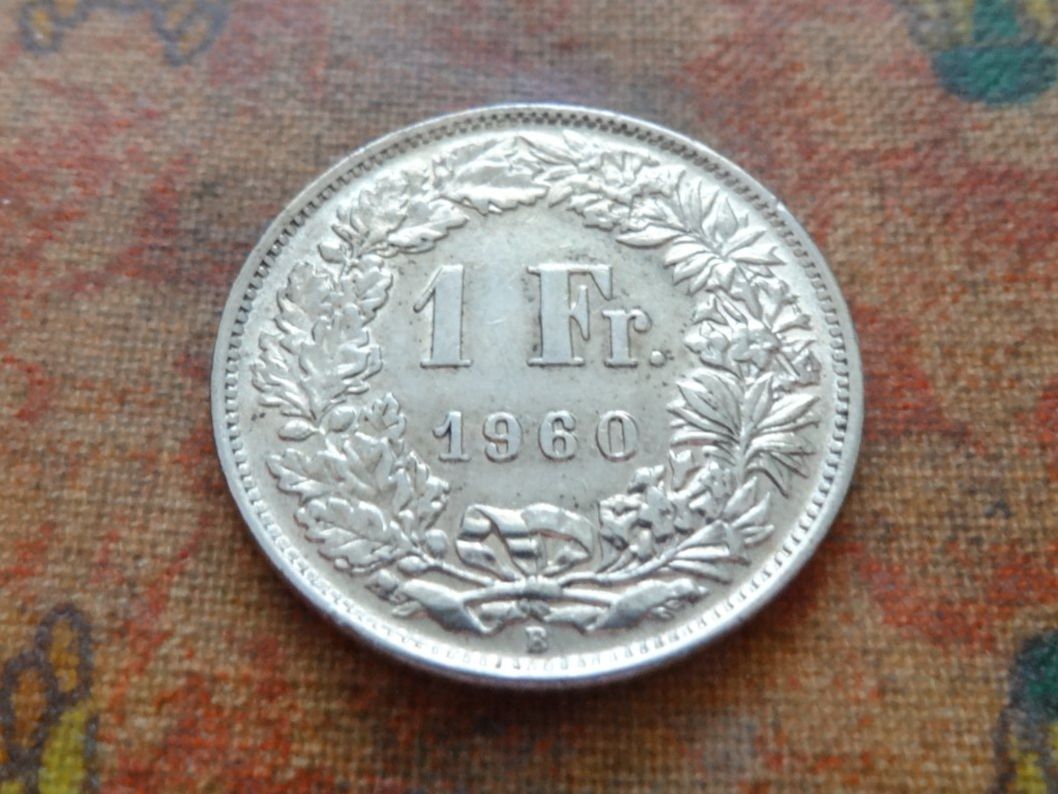Tutti le monete: 1 Fr. 1960  (Y) – Usato da Romanel-sur-Lausanne venduto da Swift13