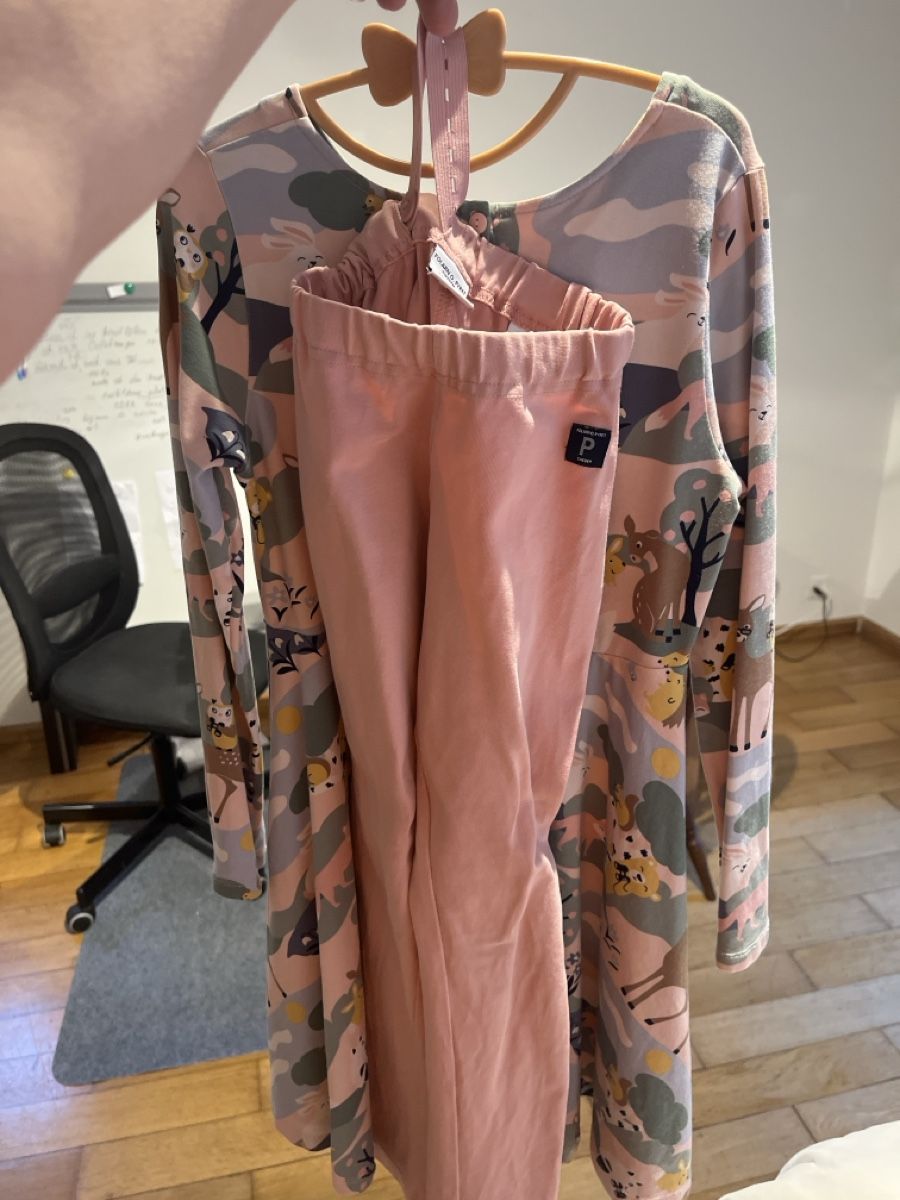 Vestiti & Gonne: Mädchenkleid langarm Waldtiere organic – Usato da Basel venduto da hal_s2bt 1