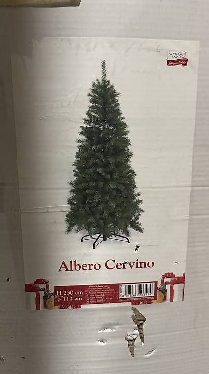 Tutte le decorazioni: Vendo albero di Natale finto – Usato da Pregassona venduto da Ari_ave