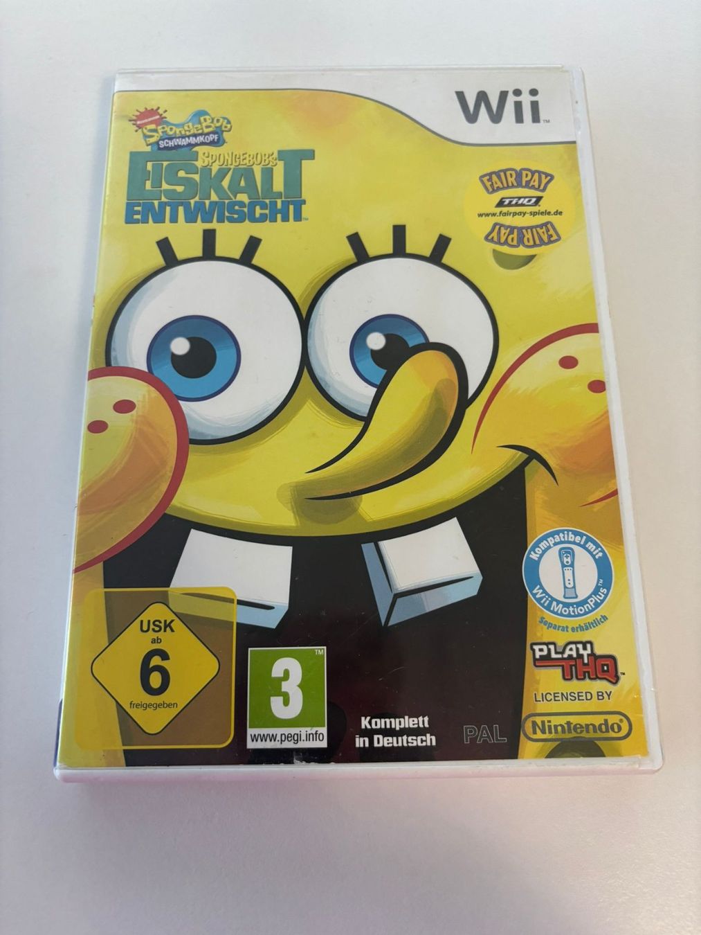 Spiele: Spongebob eiskalt entwischt (Wii) – Gebraucht aus Herisau von Seyashop1